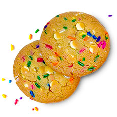 BX9-BSG - 2 Dozen Birthday Sprinkles Gourmet Cookies